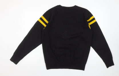 Womens UK Size S The University of Sheffield Black Pullover Sweatshirt