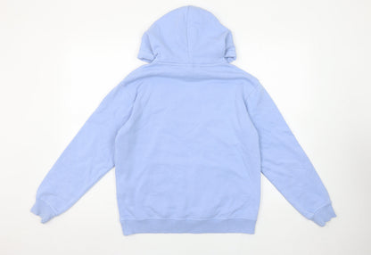 Womens UK Size XS H&M Blue Pullover Hoodie
