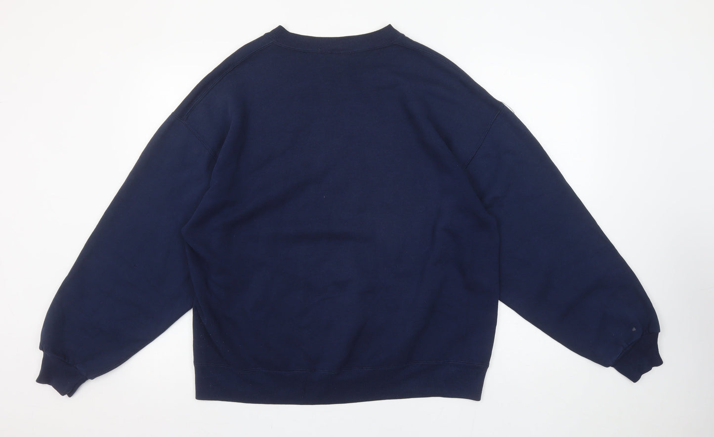 Mens UK Size L Famous Sportswear Blue Pullover Sweatshirt