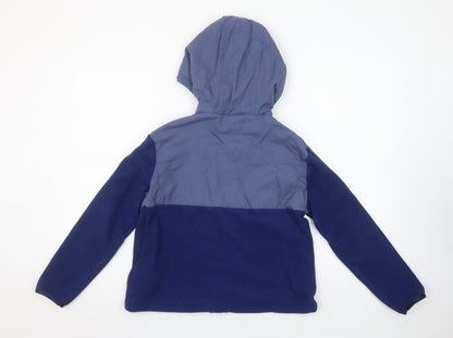 Boys UK Size L Nike Blue Hooded Jacket