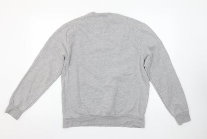 Womens UK Size M Woop Grey Pullover Sweatshirt