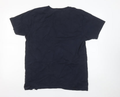 Mens UK Size L Art of Football Black  T-Shirt