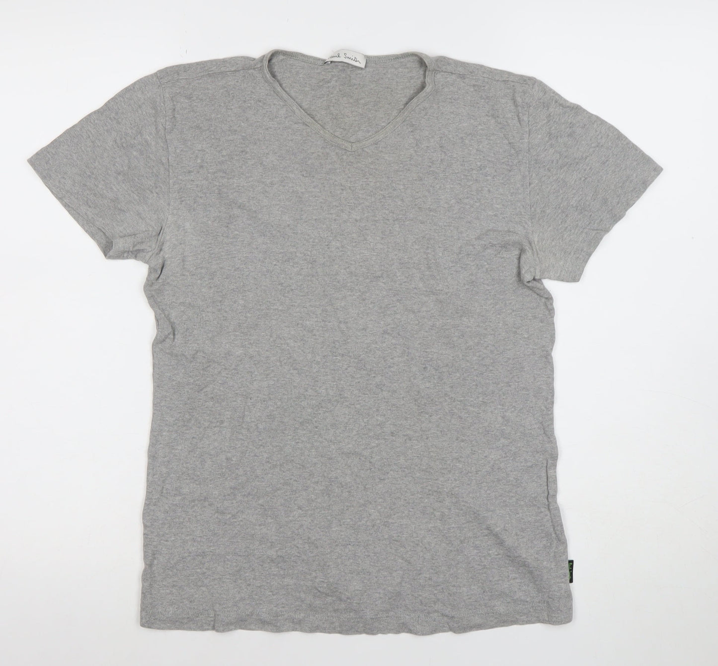Womens UK Size L Paul Smith Grey Basic T-Shirt