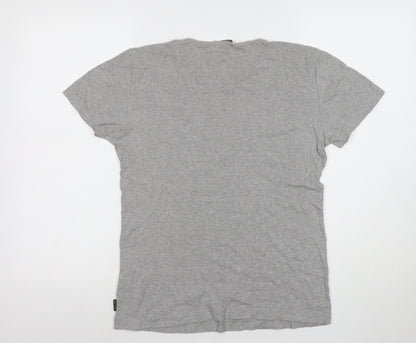 Womens UK Size L Paul Smith Grey Basic T-Shirt