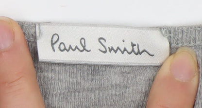 Womens UK Size L Paul Smith Grey Basic T-Shirt