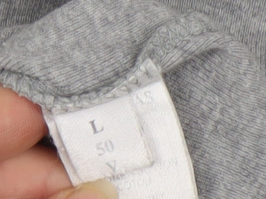 Womens UK Size L Paul Smith Grey Basic T-Shirt