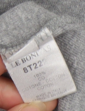 Womens UK Size L Paul Smith Grey Basic T-Shirt