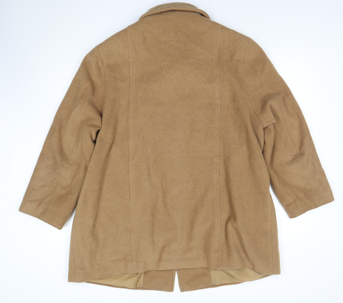Womens UK Size 22 Lebek Beige Overcoat