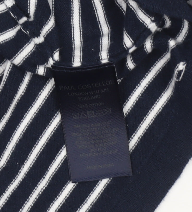 Womens UK Size 14 Paul Costelloe Blue Cardigan Jumper