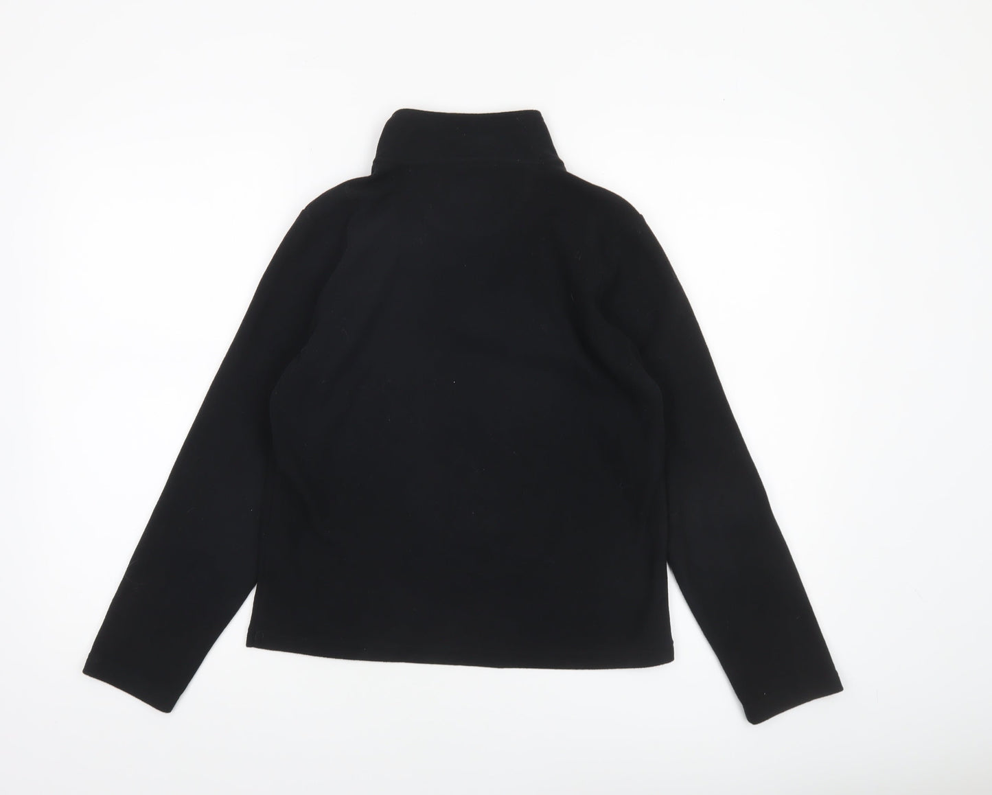 Peter Storm Boys Black Fleece 1/4 Zip Sweatshirt 11-12 Years Outdoor Wear