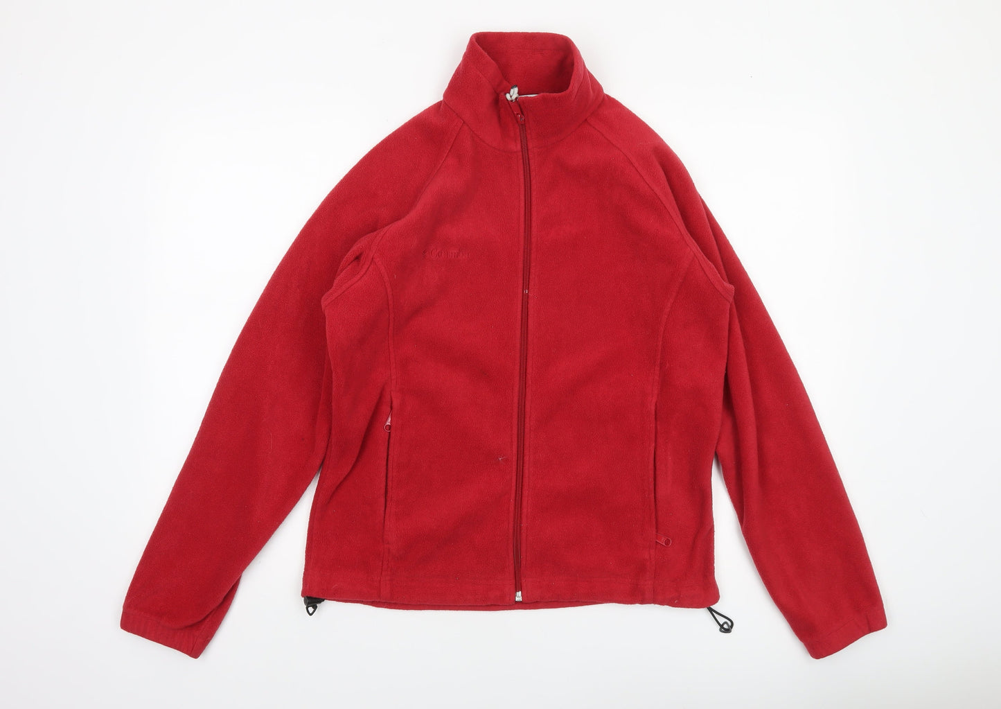 Unisex Adults UK Size M Columbia Red Basic Jacket