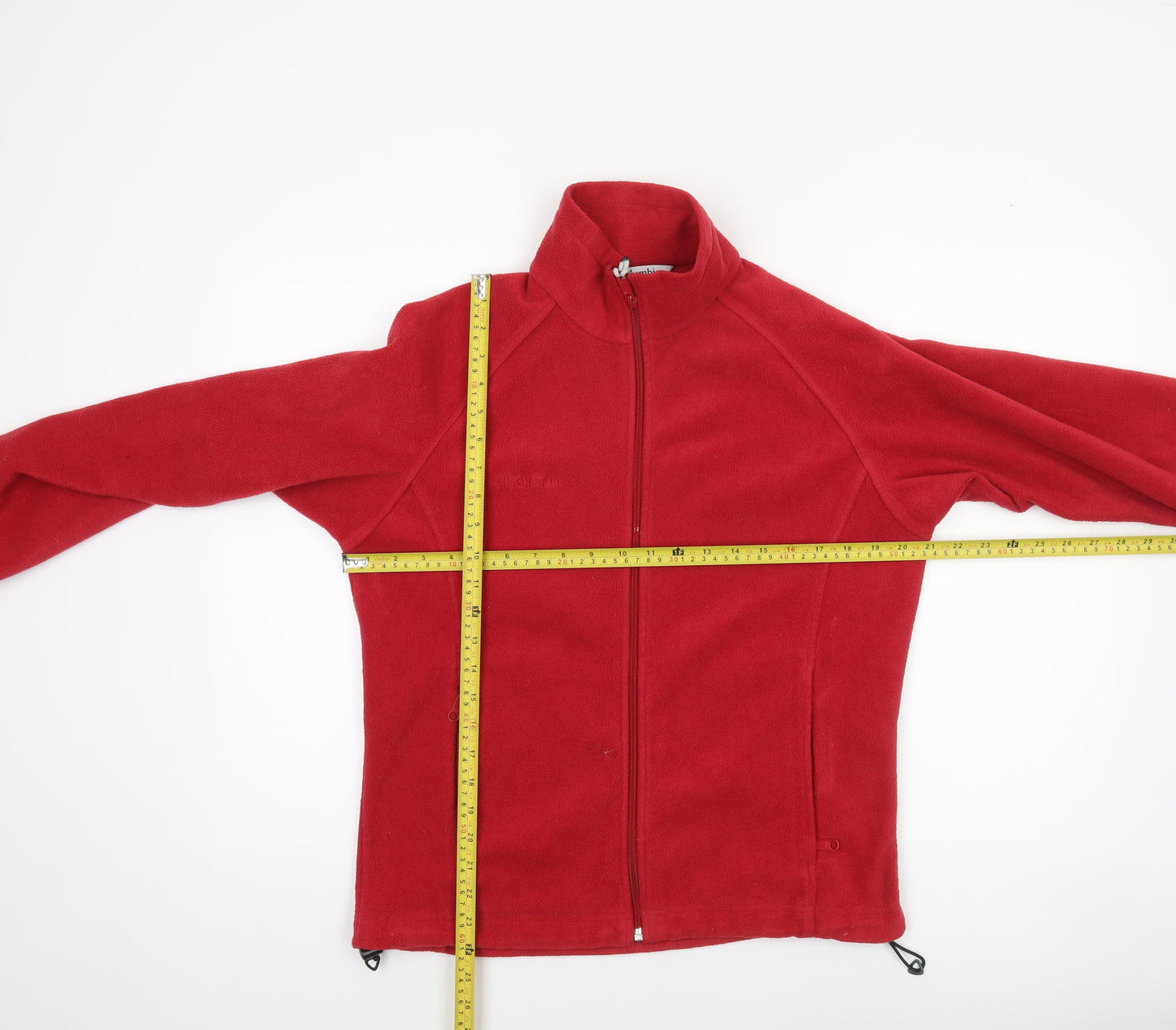 Unisex Adults UK Size M Columbia Red Basic Jacket