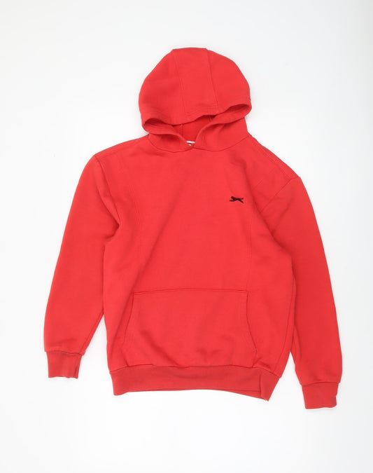 Boys UK Size 13 Years Slazenger Red Pullover Hoodie