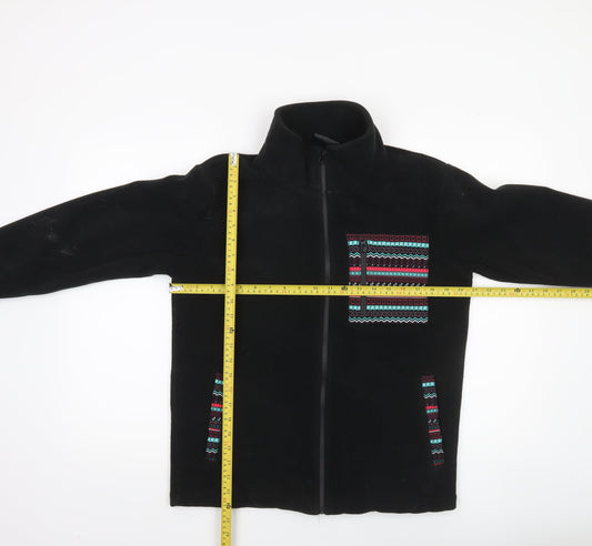 Mens UK Size S TikTok Black Basic Jacket