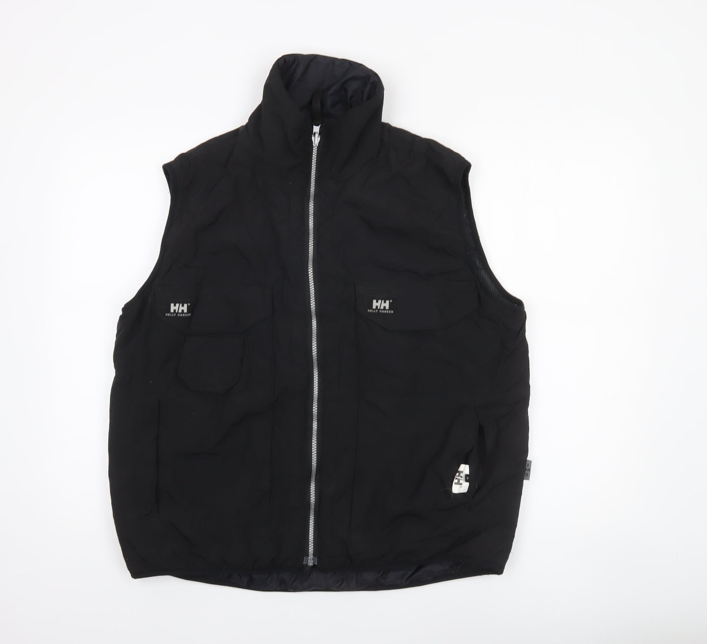 Mens UK Size S Helly Hansen Black Bodywarmer
