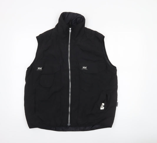 Mens UK Size S Helly Hansen Black Bodywarmer