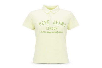 Teens UK Size S Pepe Jeans Yellow Basic Polo
