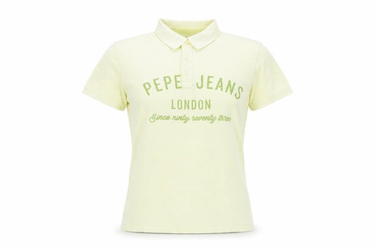 Teens UK Size S Pepe Jeans Yellow Basic Polo