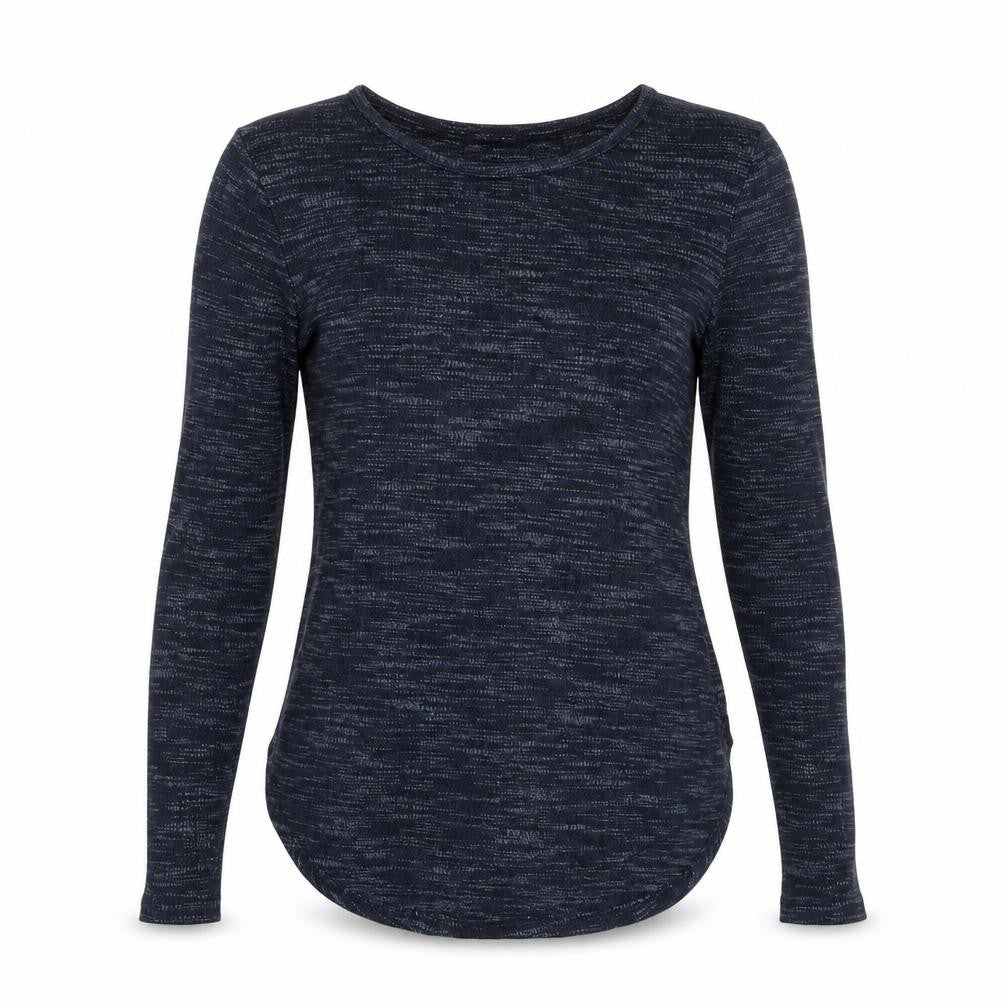 Womens UK Size 10 New Look Blue Basic T-Shirt