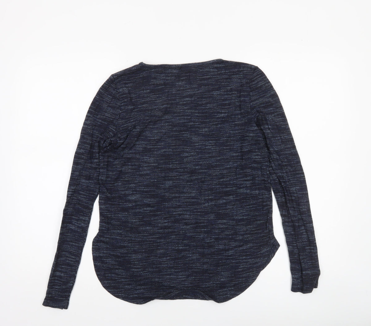 Womens UK Size 10 New Look Blue Basic T-Shirt