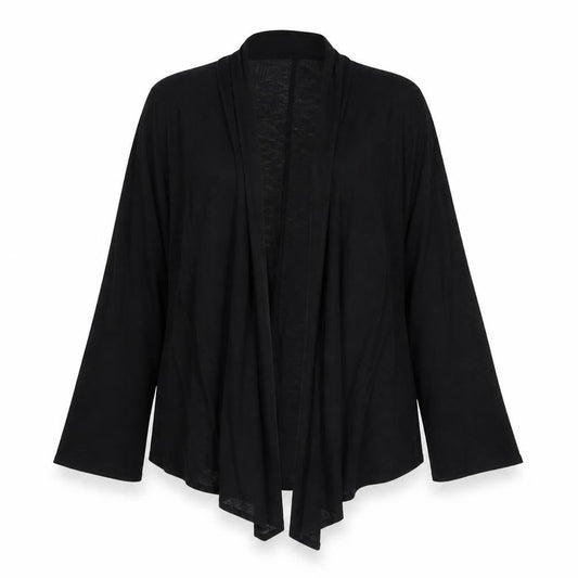Womens UK Size 14 NEXT Black Wrap Blouse
