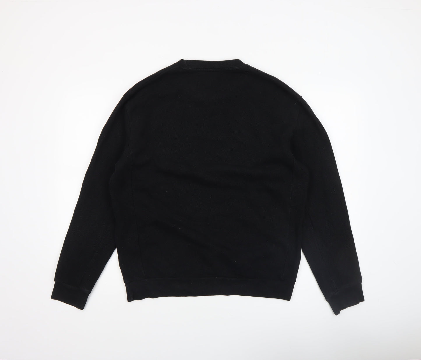 Mens UK Size XL Zara Black Pullover Sweatshirt
