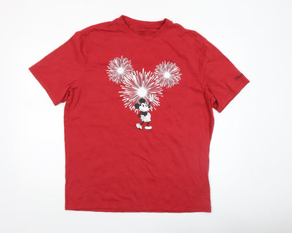 Mens UK Size L American Eagle Red  T-Shirt