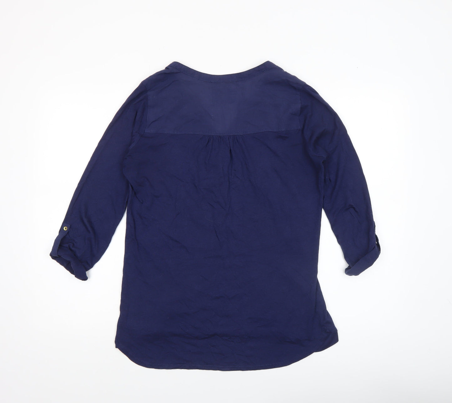 Womens UK Size 10 TU Blue Tunic Blouse
