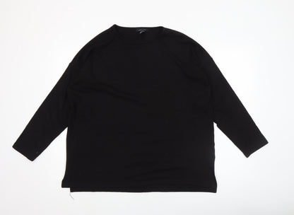 Womens UK Size M New Look Black Pullover Jumper
