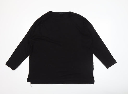 Womens UK Size M New Look Black Pullover Jumper