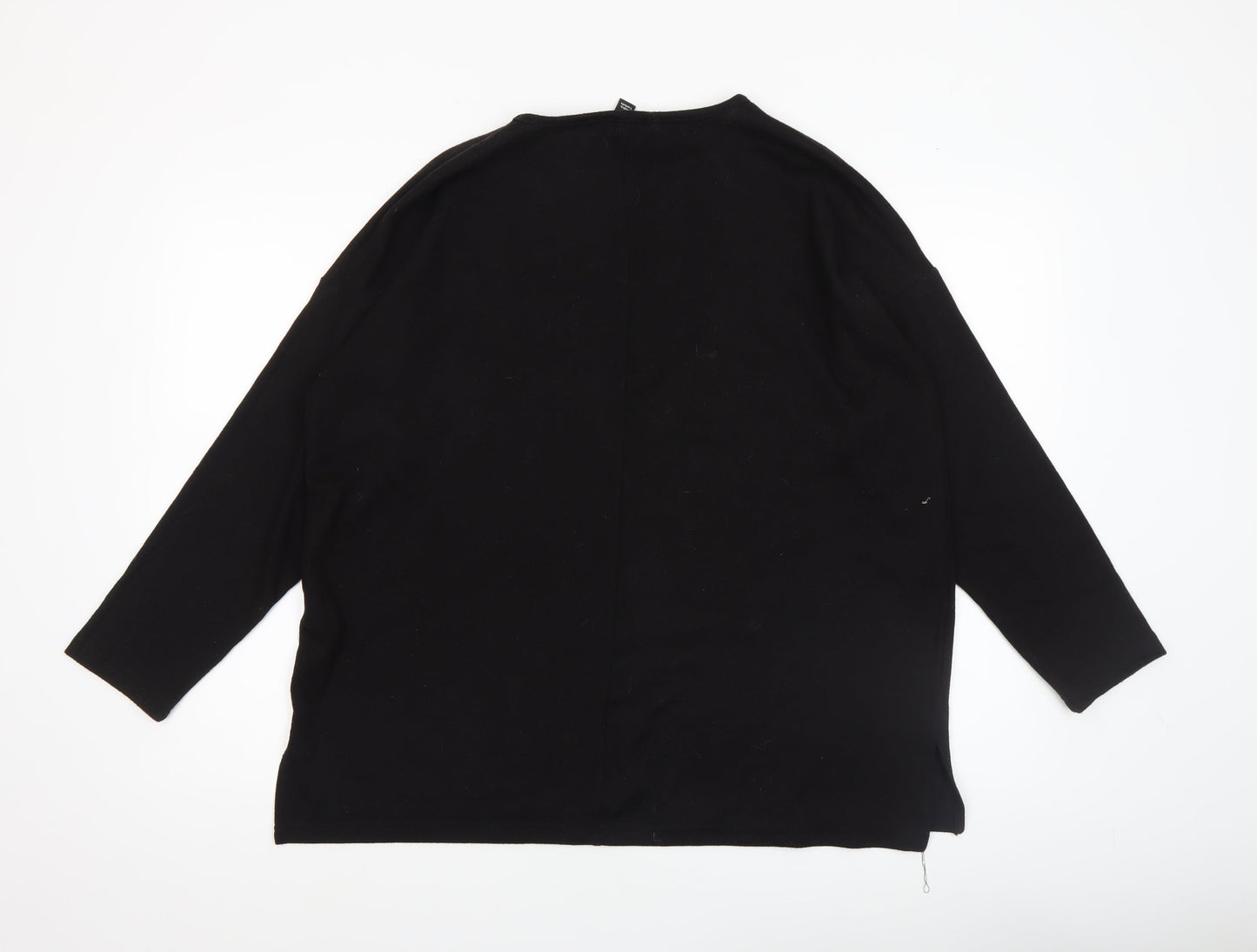 Womens UK Size M New Look Black Pullover Jumper