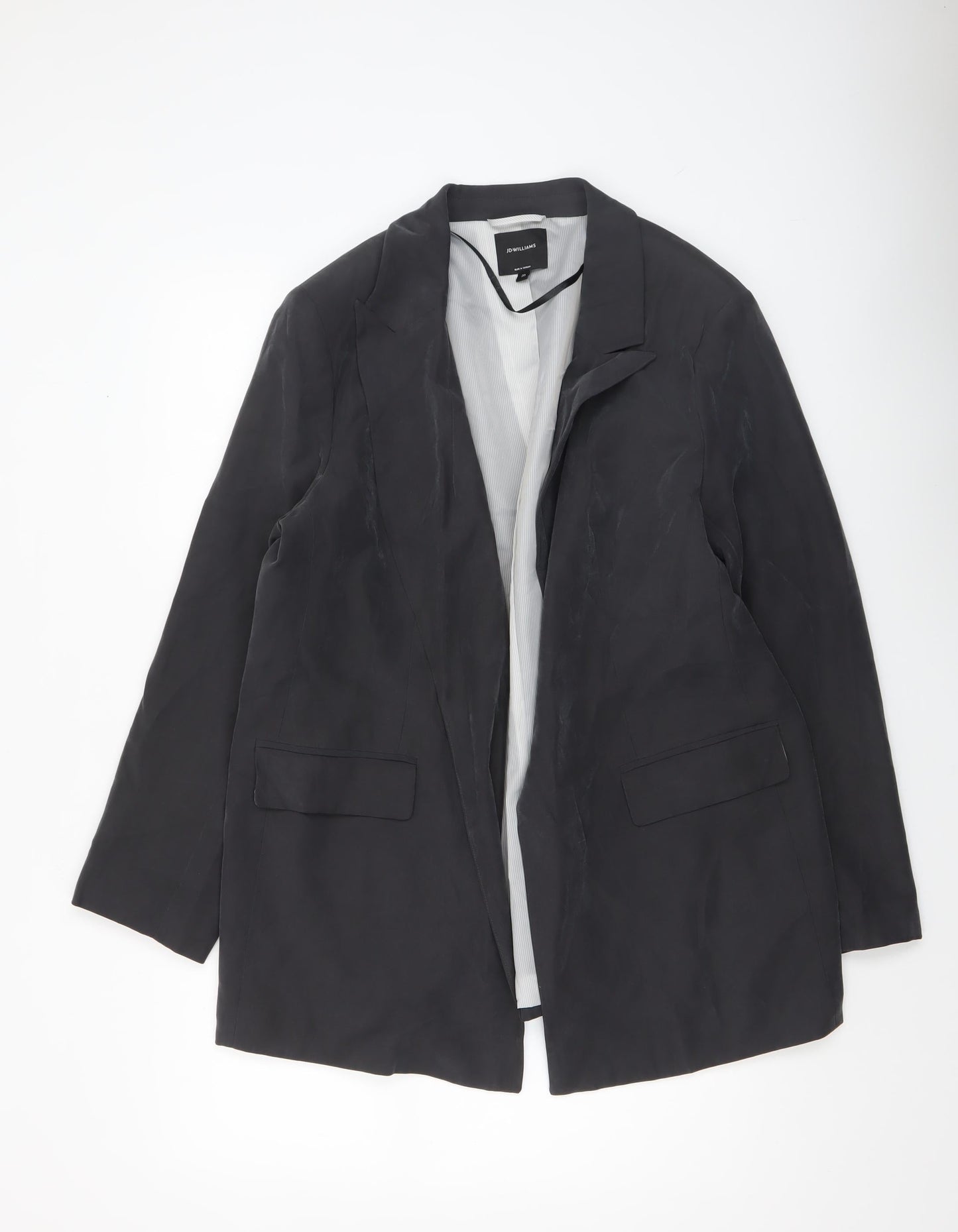 Womens UK Size 20 JD Williams Plus Black Blazer