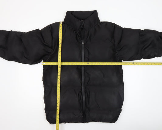 Mens UK Size S Everlast Black Puffer Jacket