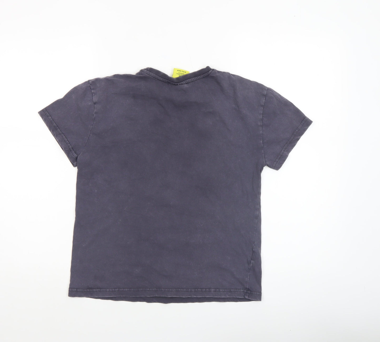 Girls UK Size 10-11 Years The Simpsons Black Pullover T-Shirt