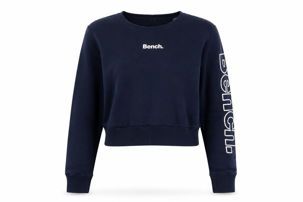Womens UK Size 8 Bench Blue Pullover Sweatshirt