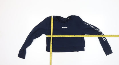 Womens UK Size 8 Bench Blue Pullover Sweatshirt