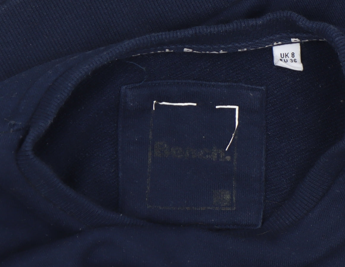 Womens UK Size 8 Bench Blue Pullover Sweatshirt
