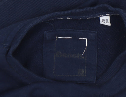 Womens UK Size 8 Bench Blue Pullover Sweatshirt