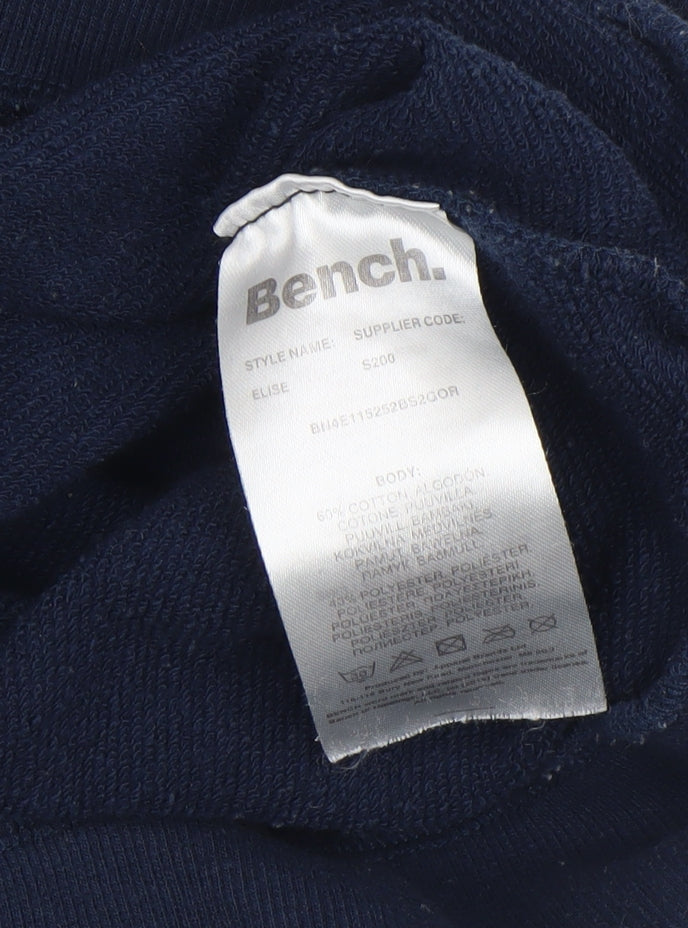 Womens UK Size 8 Bench Blue Pullover Sweatshirt