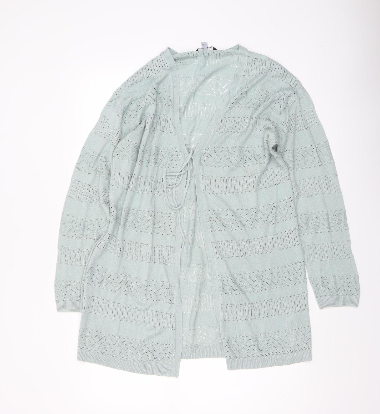 Womens UK Size 14 Dorothy Perkins Green Cardigan Jumper