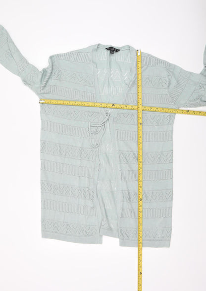 Womens UK Size 14 Dorothy Perkins Green Cardigan Jumper