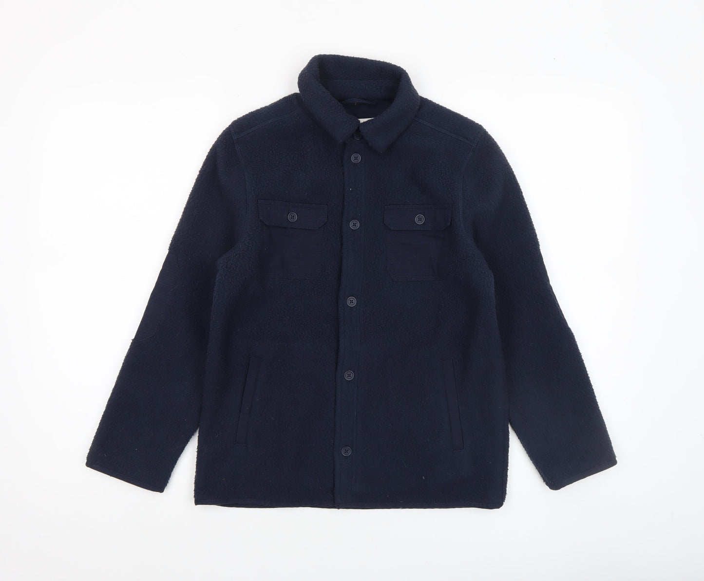Boys UK Size 9-10 Years FatFace Blue Shirt Jacket