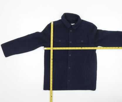 Boys UK Size 9-10 Years FatFace Blue Shirt Jacket