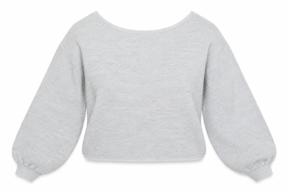 Womens UK Size 10 THE ROCKN REV Grey Pullover Jumper