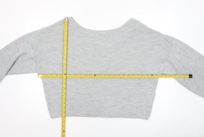 Womens UK Size 10 THE ROCKN REV Grey Pullover Jumper