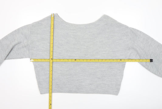 Womens UK Size 10 THE ROCKN REV Grey Pullover Jumper