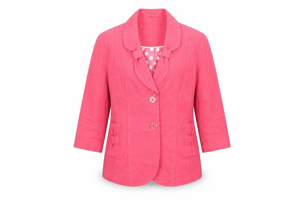 Womens UK Size 12 Marks and Spencer Regular Pink Blazer