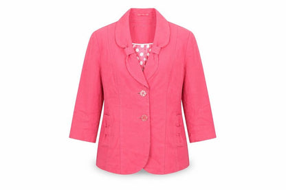 Womens UK Size 12 Marks and Spencer Regular Pink Blazer