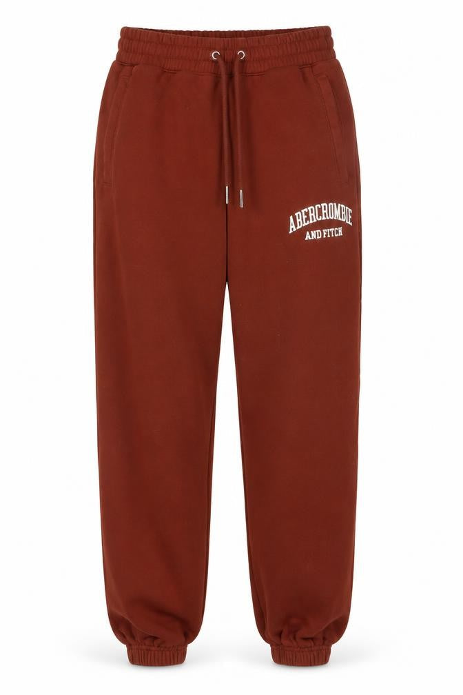 Womens UK Size XS Abercrombie & Fitch Regular Fit Jogger Brown Trousers
