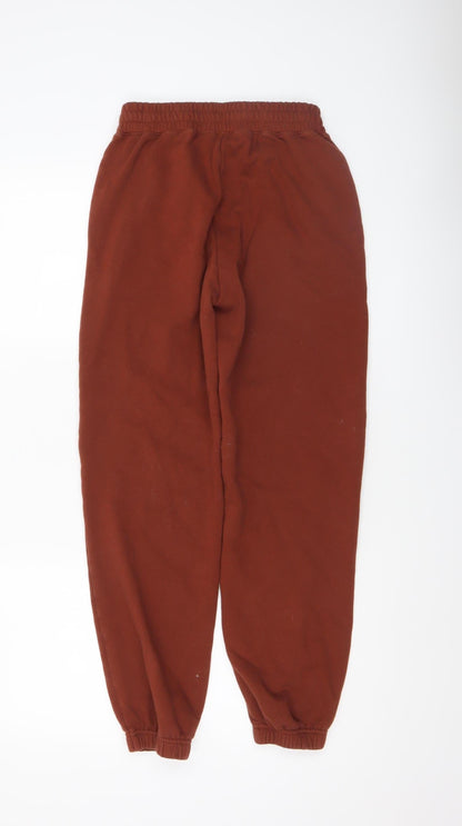 Womens UK Size XS Abercrombie & Fitch Regular Fit Jogger Brown Trousers